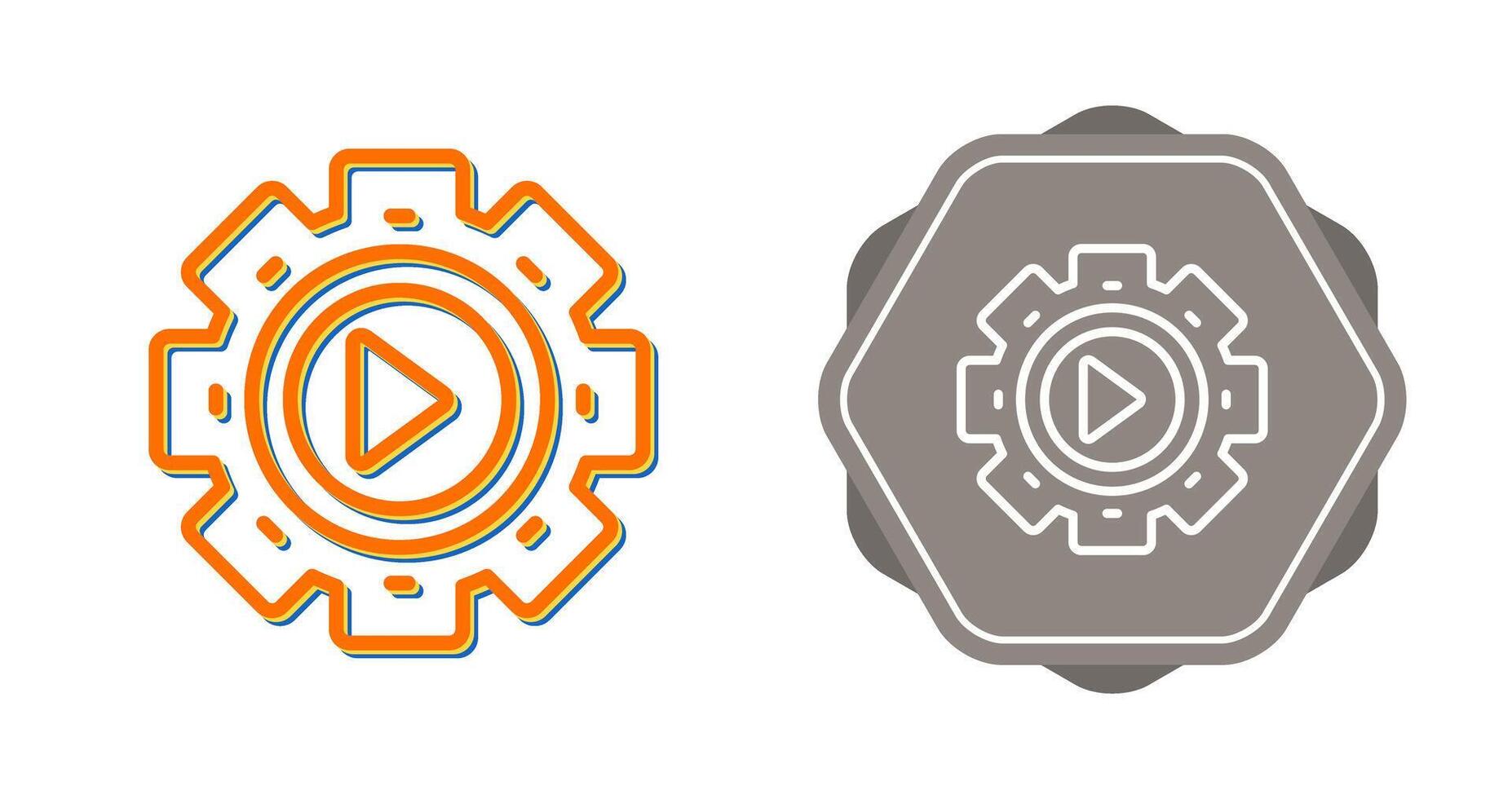 Multimedia Option Vector Icon