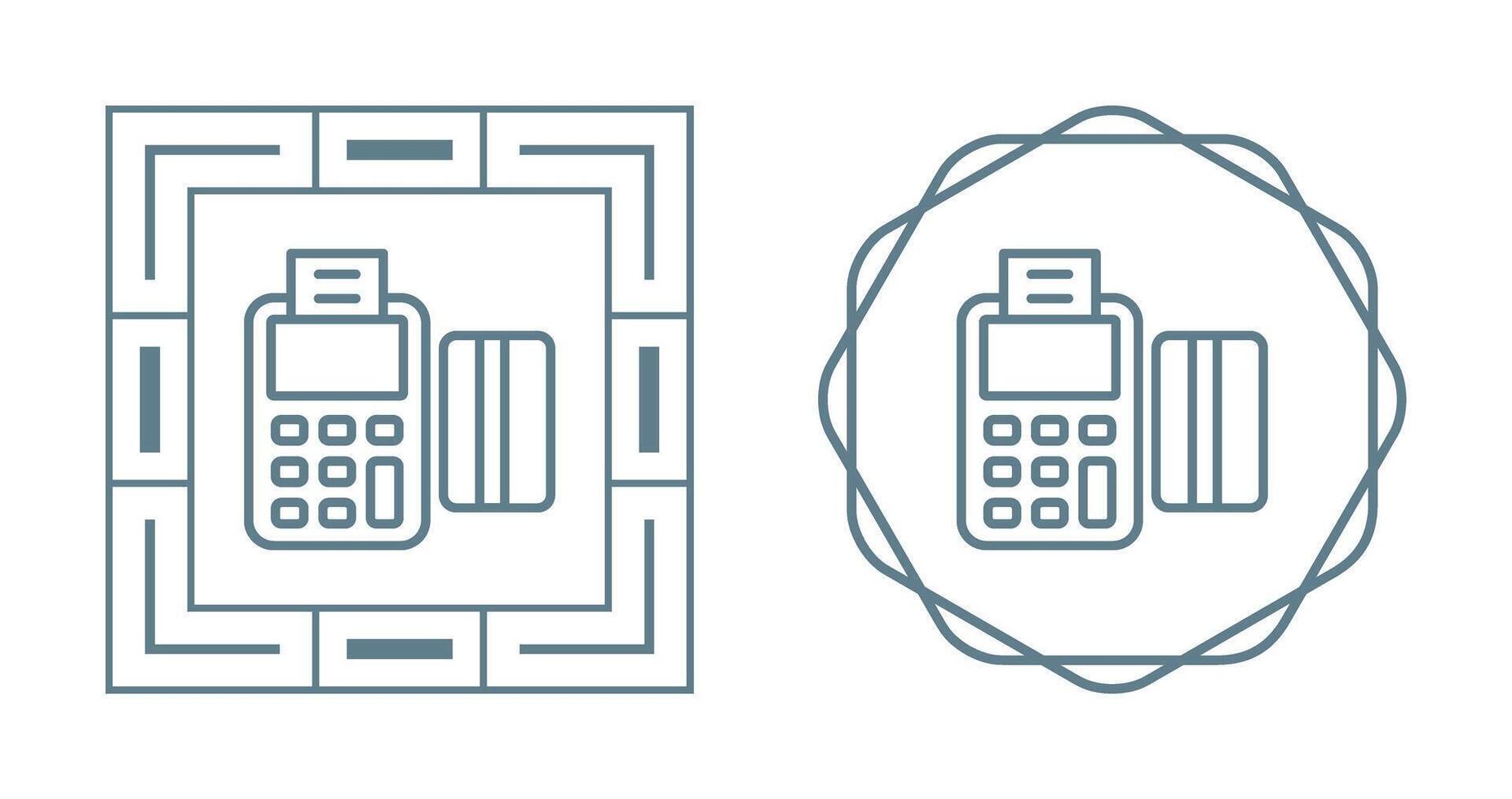 Point of Sale System Vector Icon