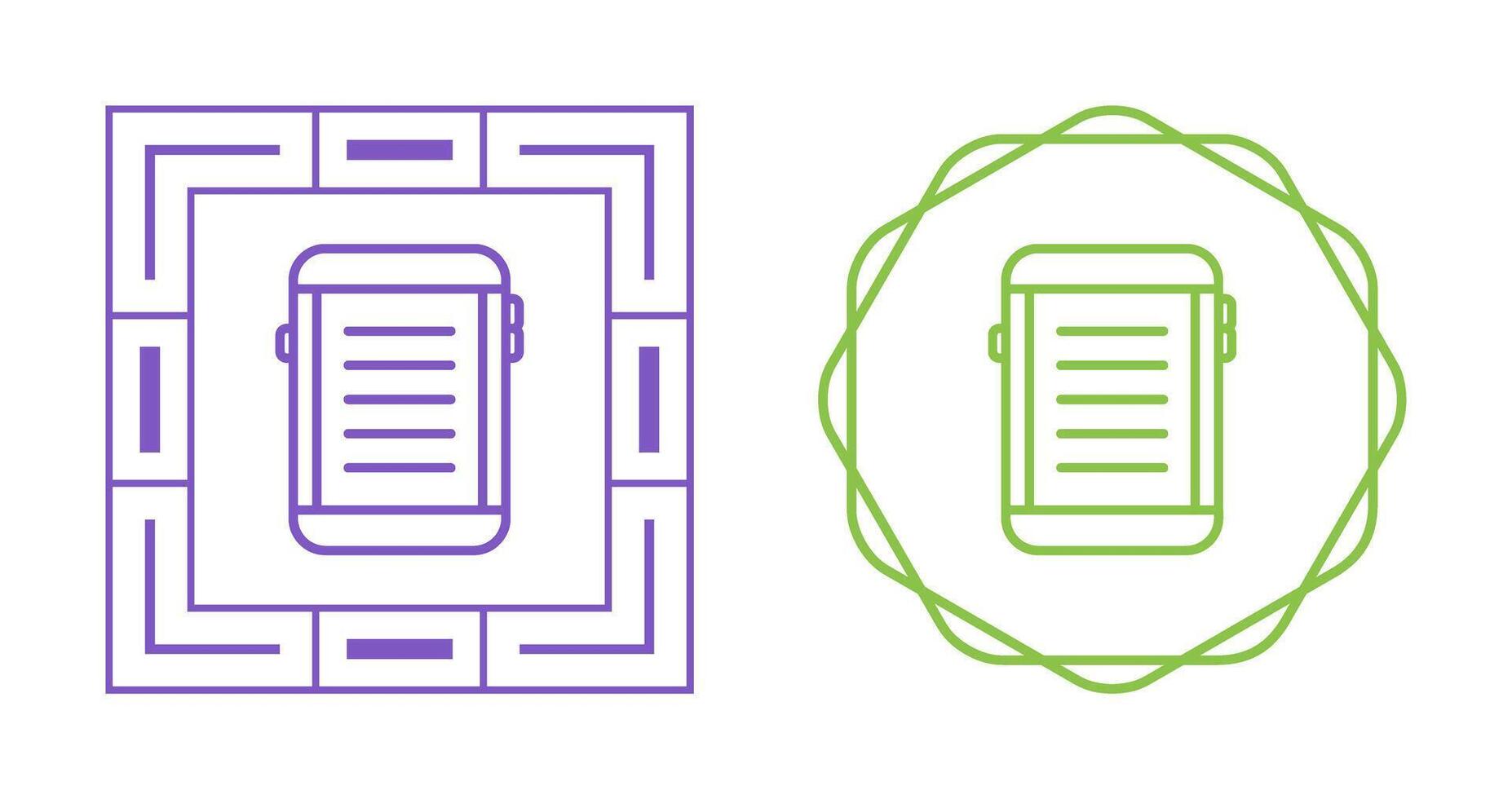 E-reader Vector Icon