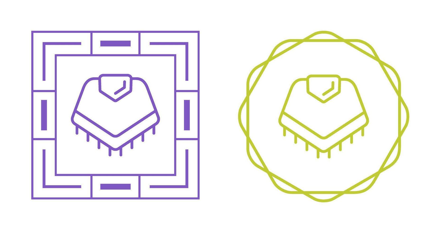 Poncho Vector Icon