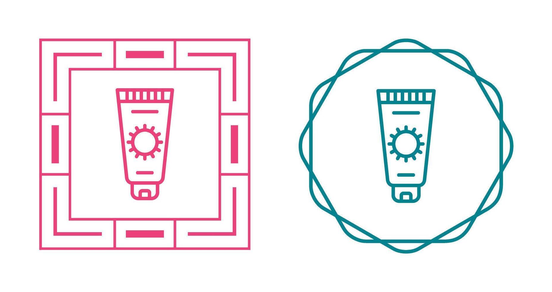 Sunscreen Vector Icon