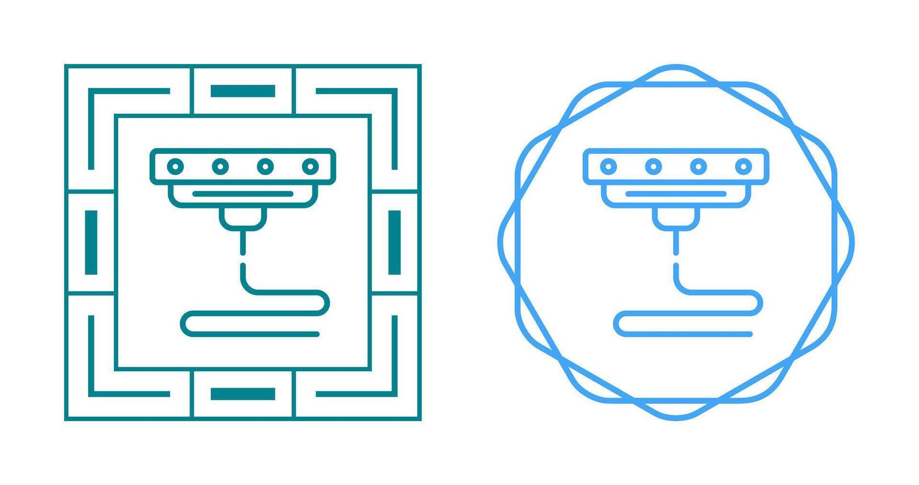 3D Printer Vector Icon