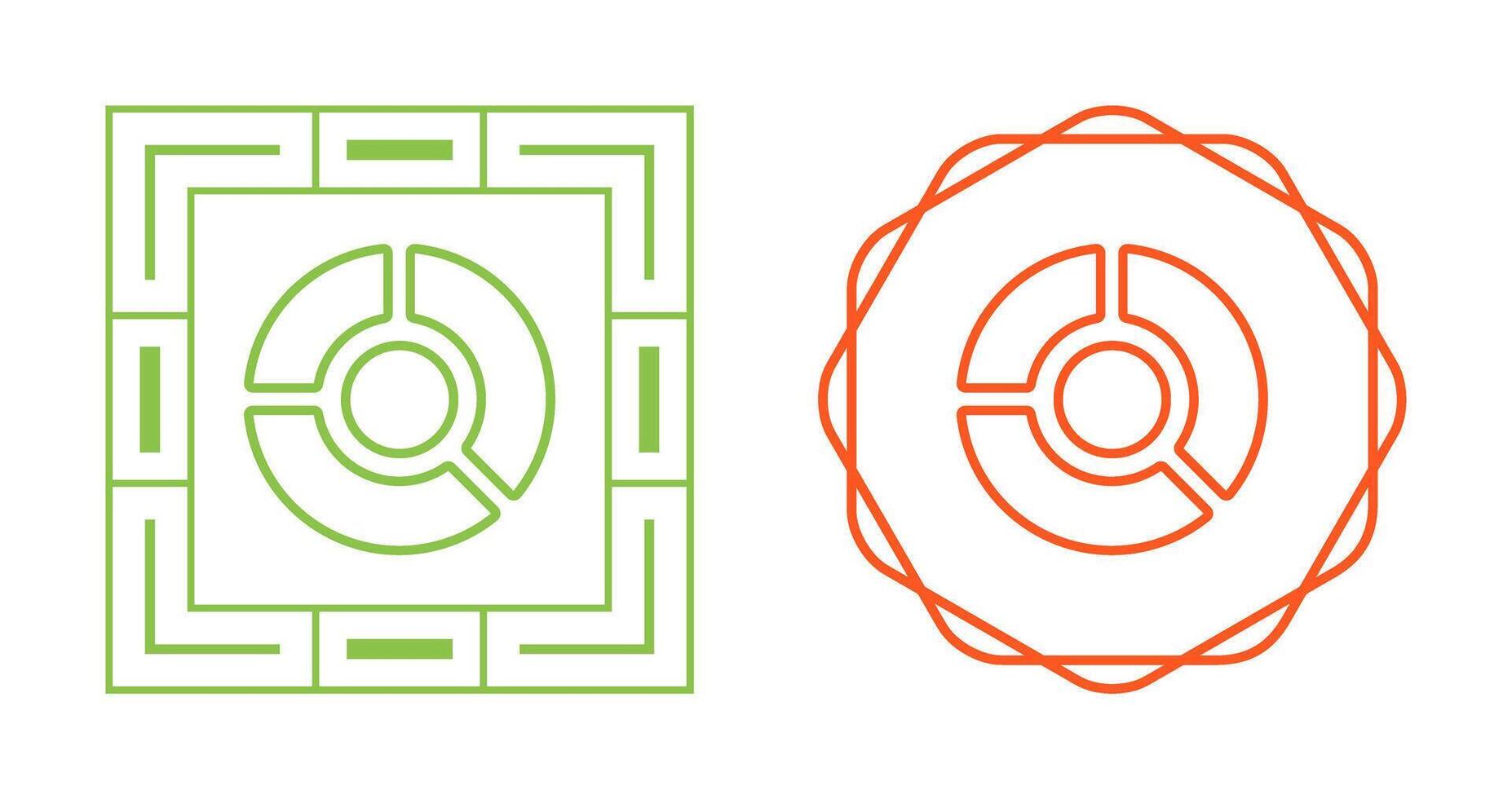 Pie Graph Vector Icon