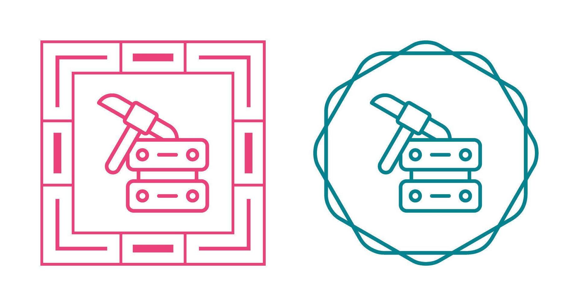 Data Mining Vector Icon