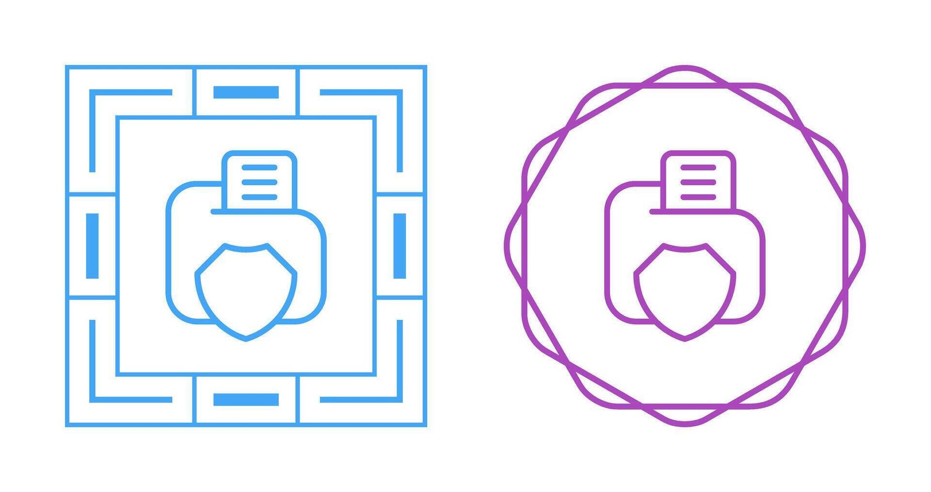 Data Privacy Vector Icon