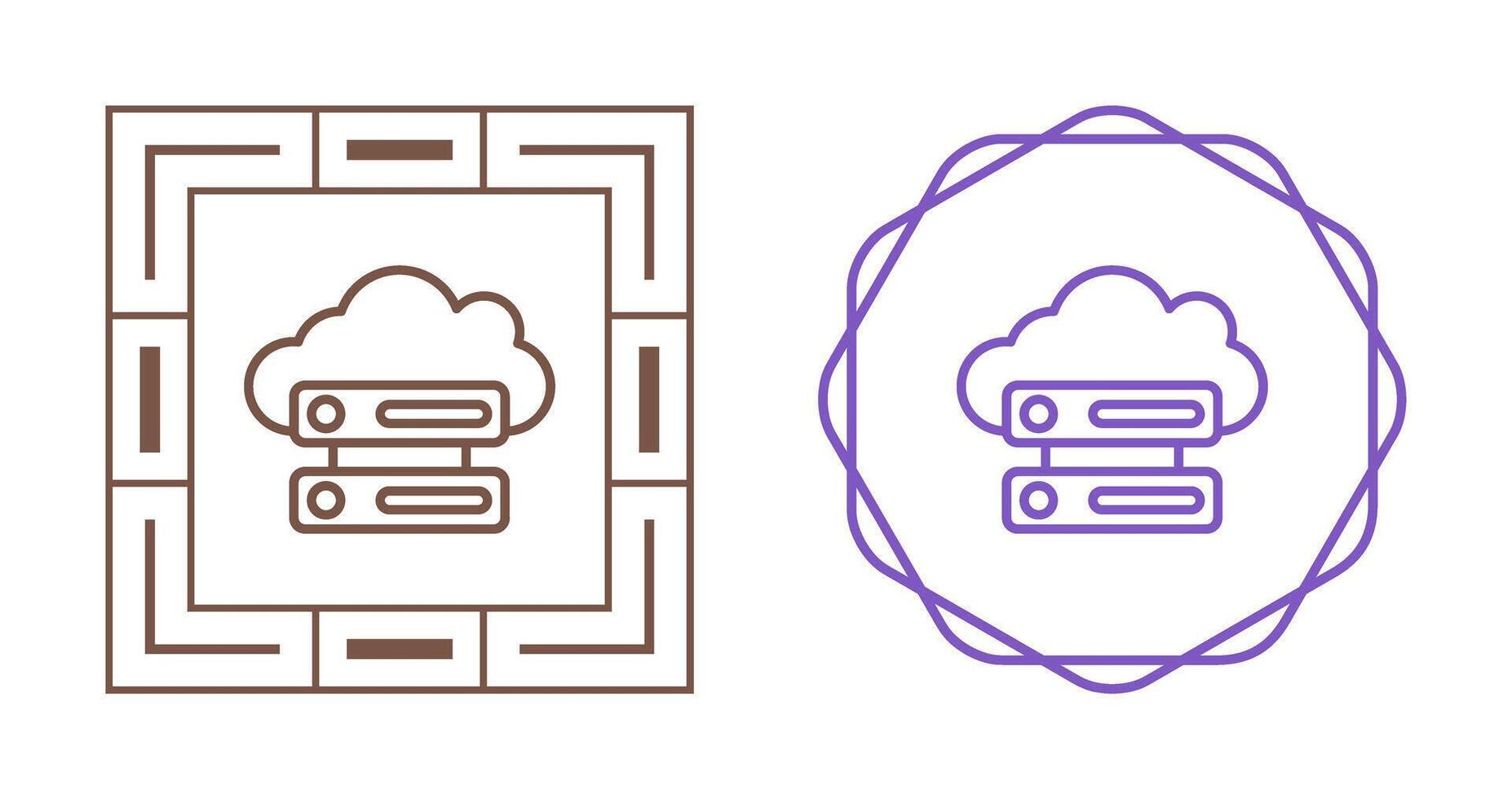 Cloud Computing Vector Icon