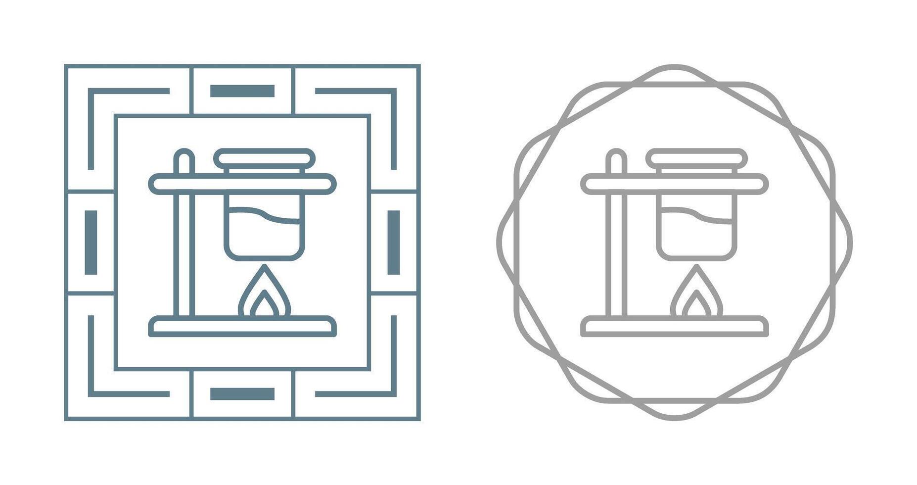 Bunsen Burner Vector Icon
