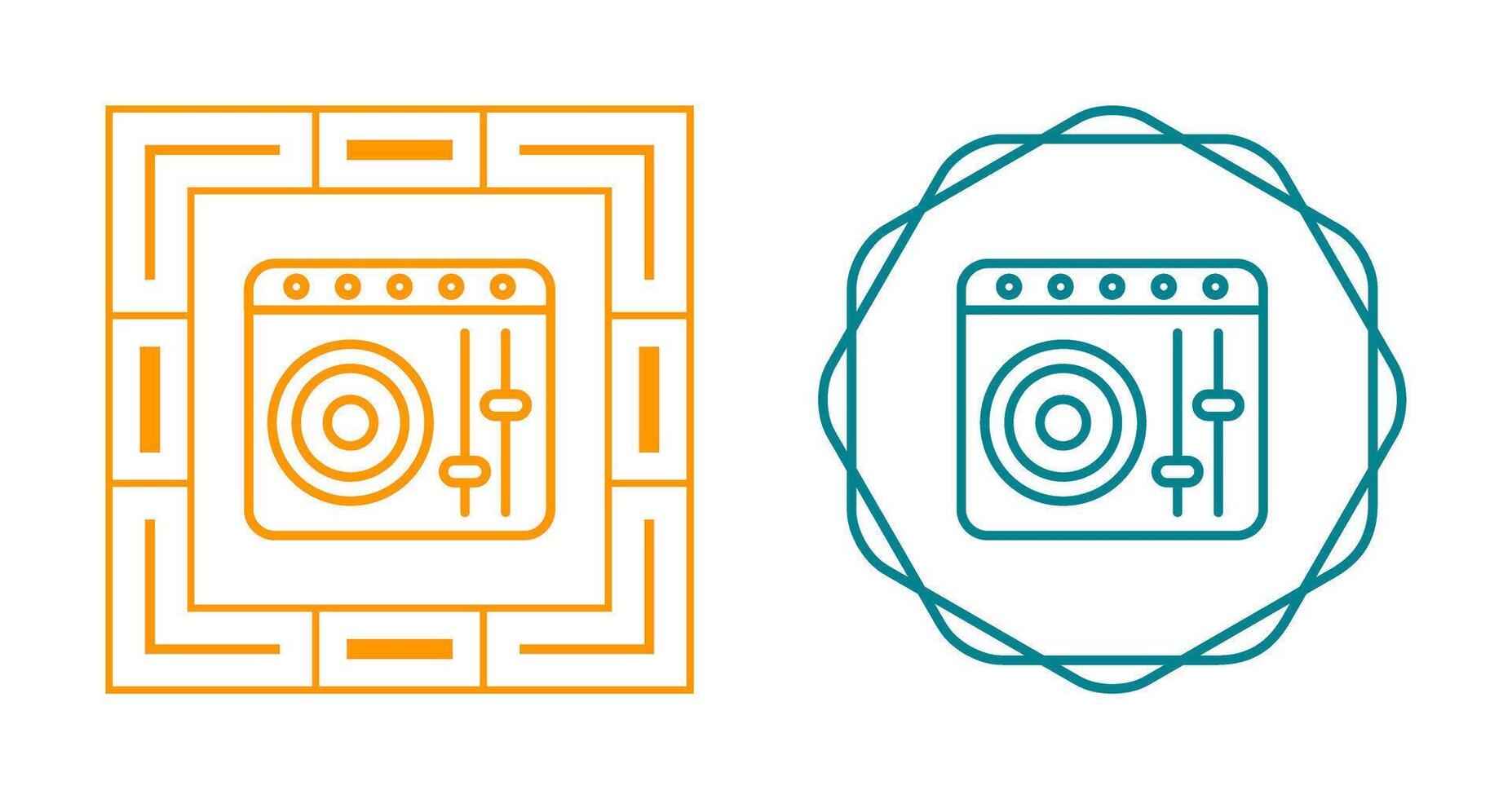 DJ Controller Vector Icon