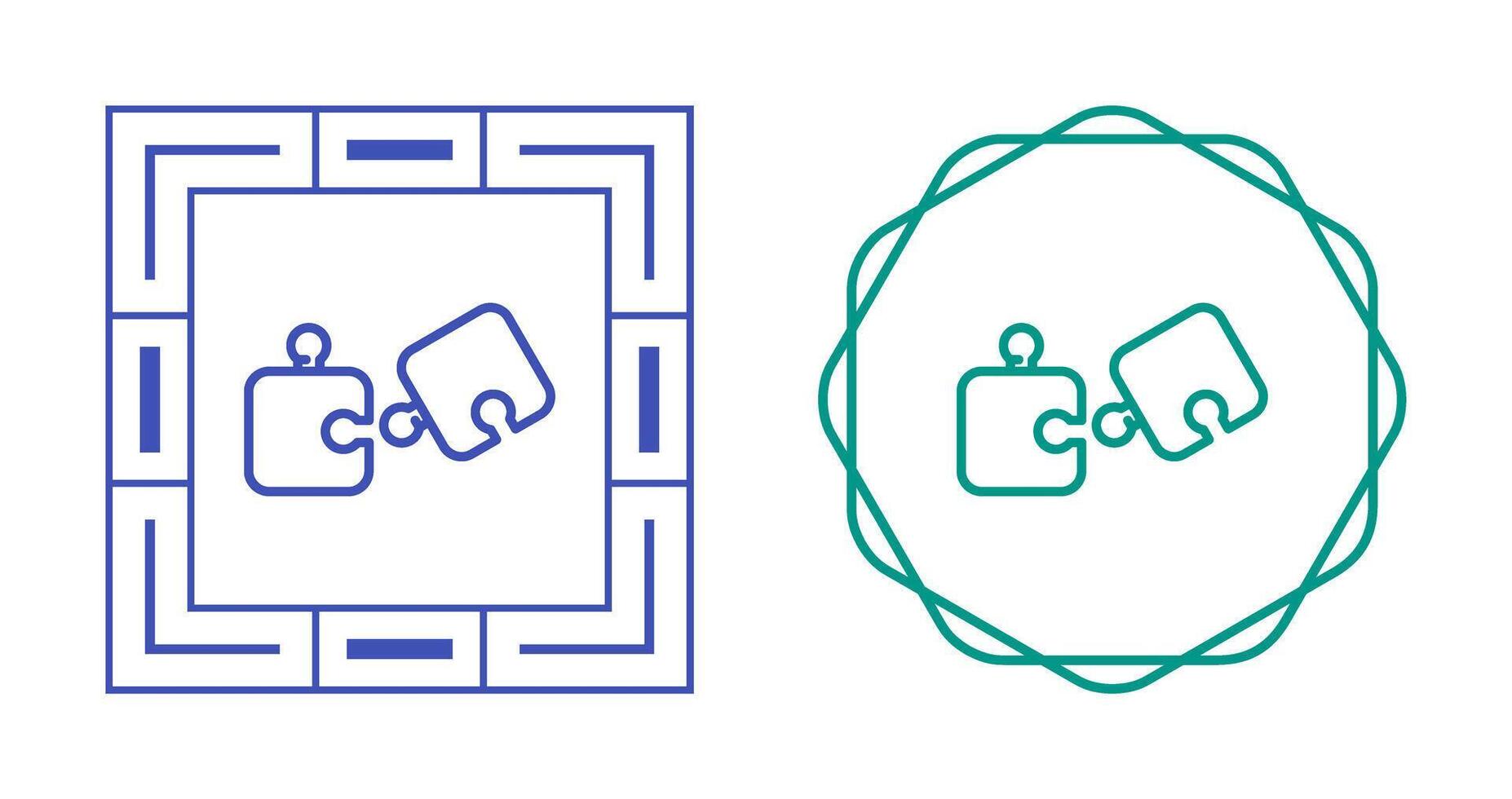 Jigsaw puzzle Vector Icon