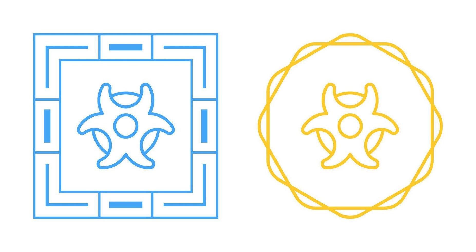 Biohazard symbol Vector Icon