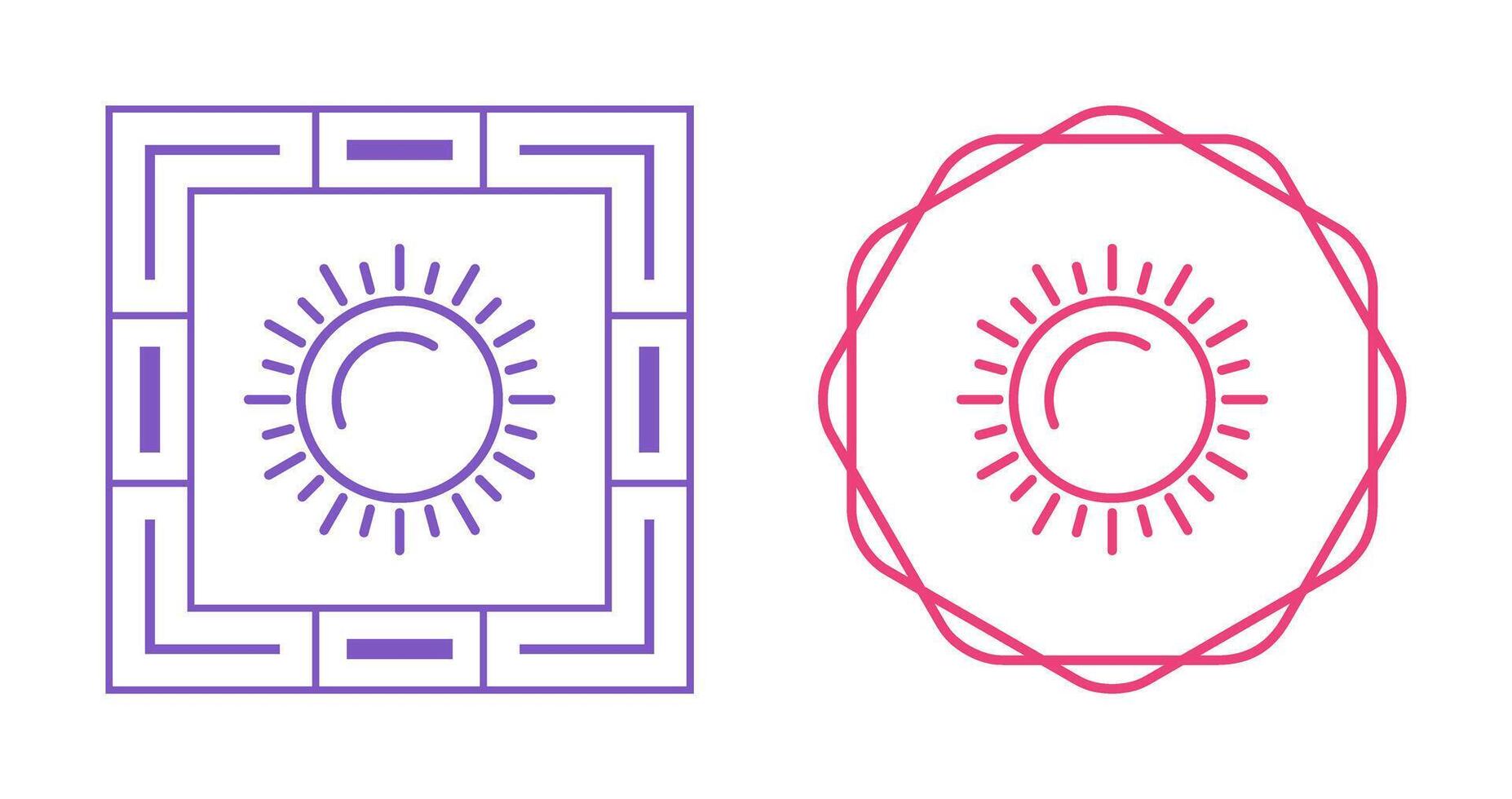 Sun Vector Icon