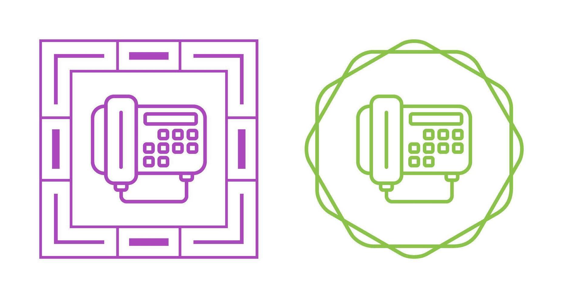 Fax Machine Vector Icon