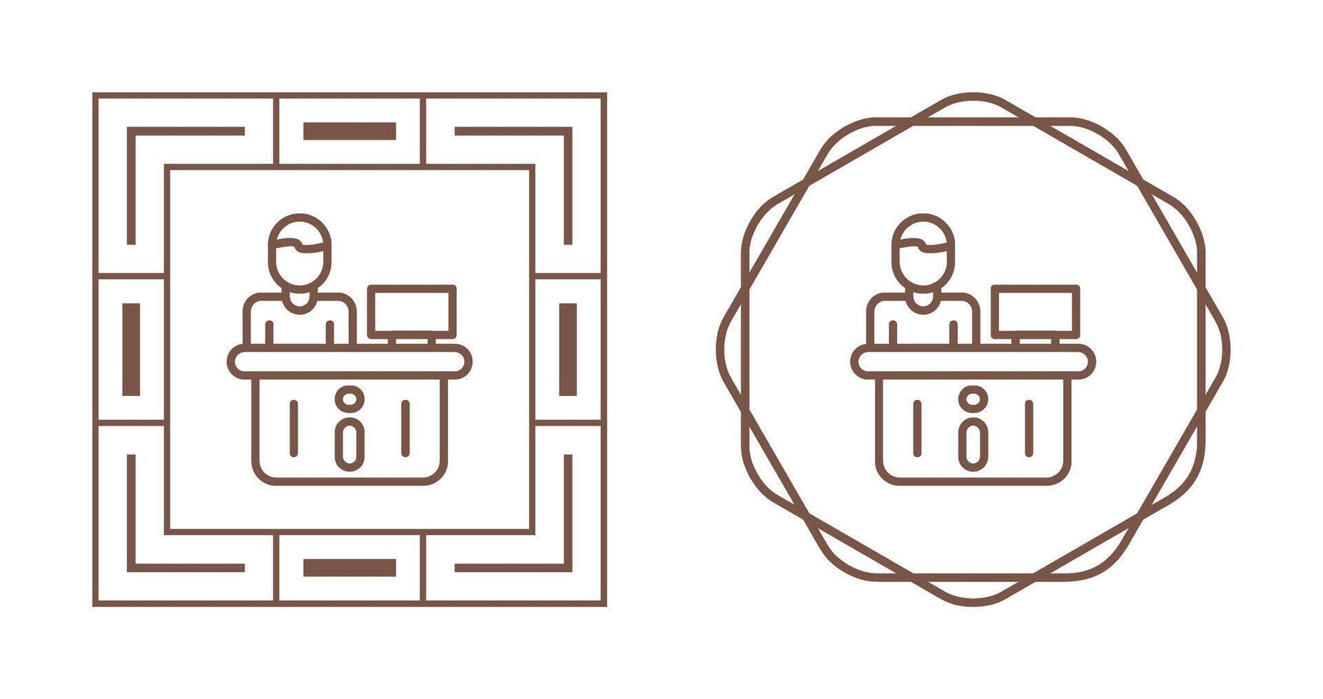 Reception Vector Icon