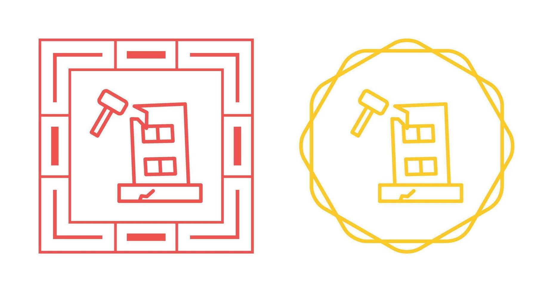 Industry Disruption Vector Icon