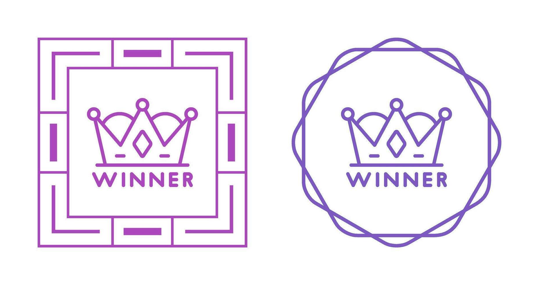 Winner Vector Icon