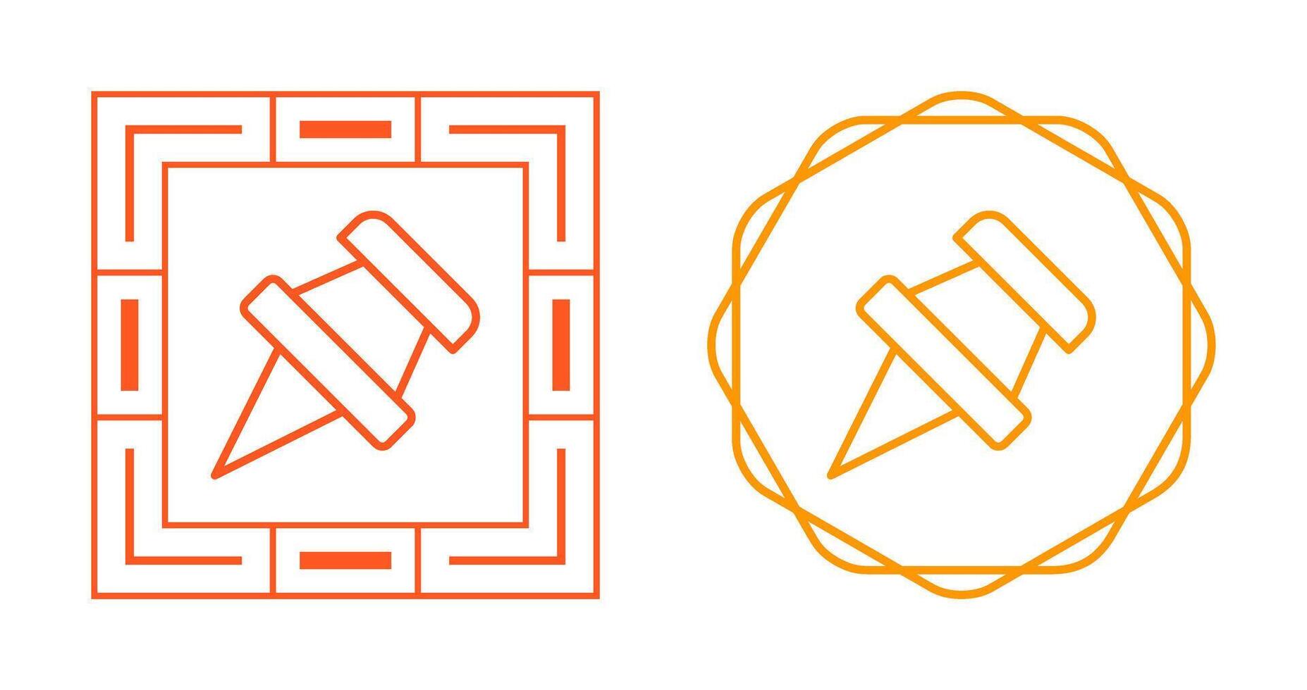 Thumbtack Vector Icon