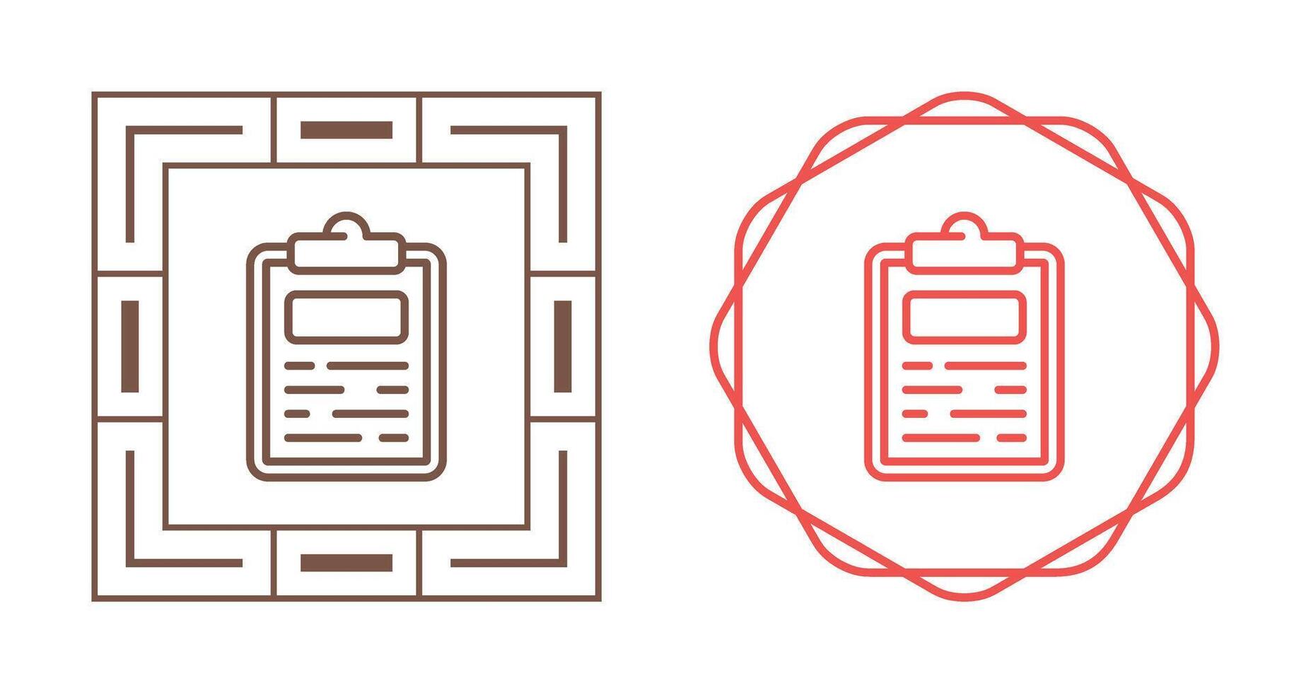 Clipboard Vector Icon