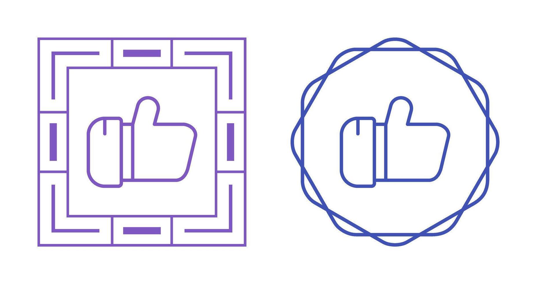 Thumbs Up Vector Icon