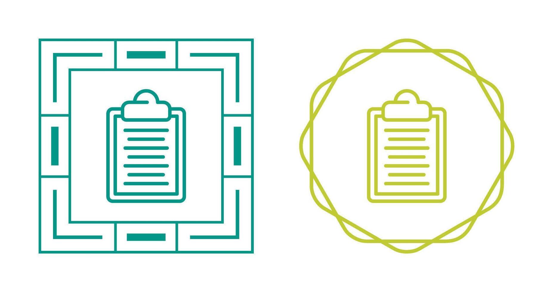 Clipboard Vector Icon