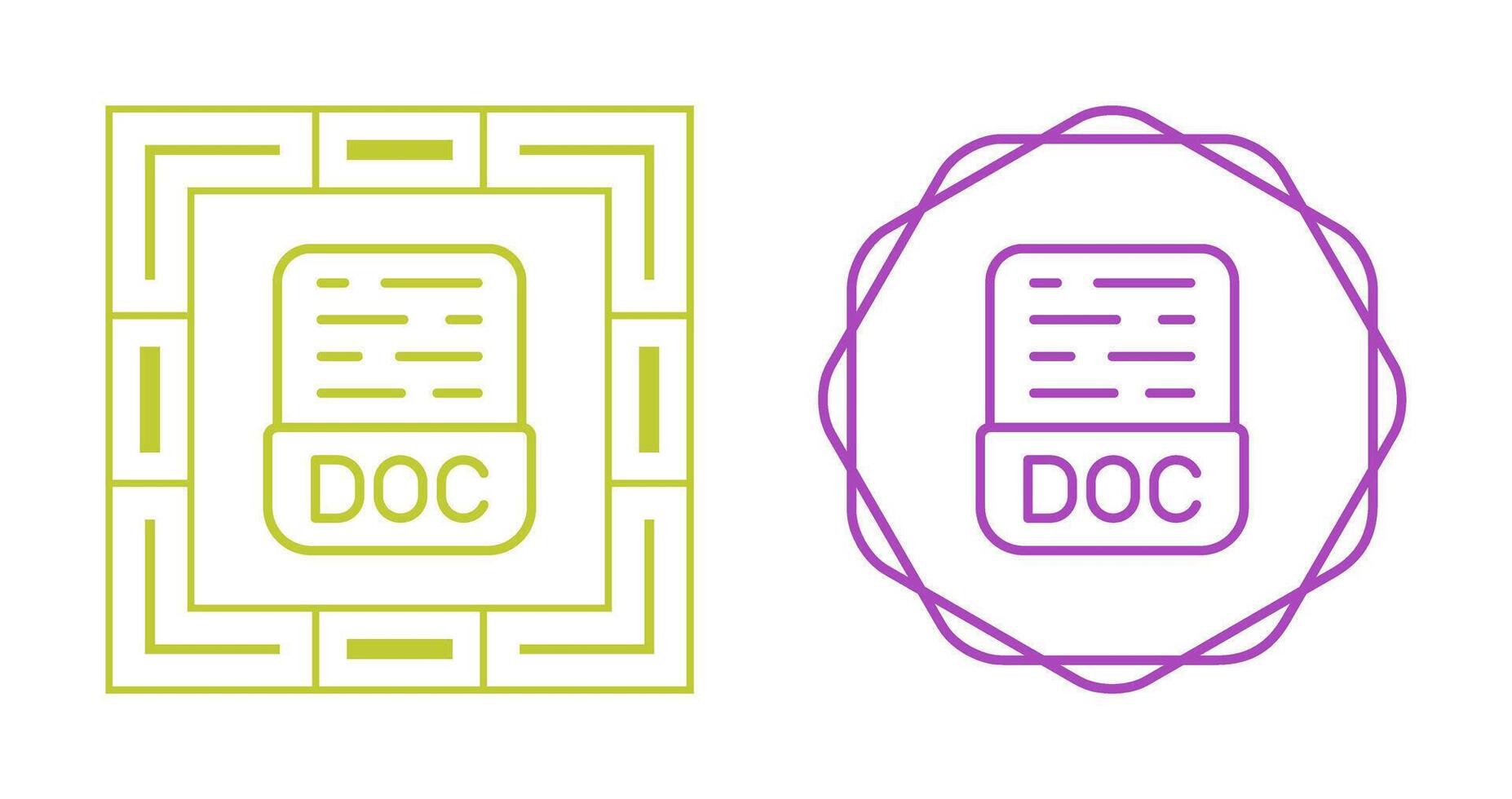 DOC Vector Icon