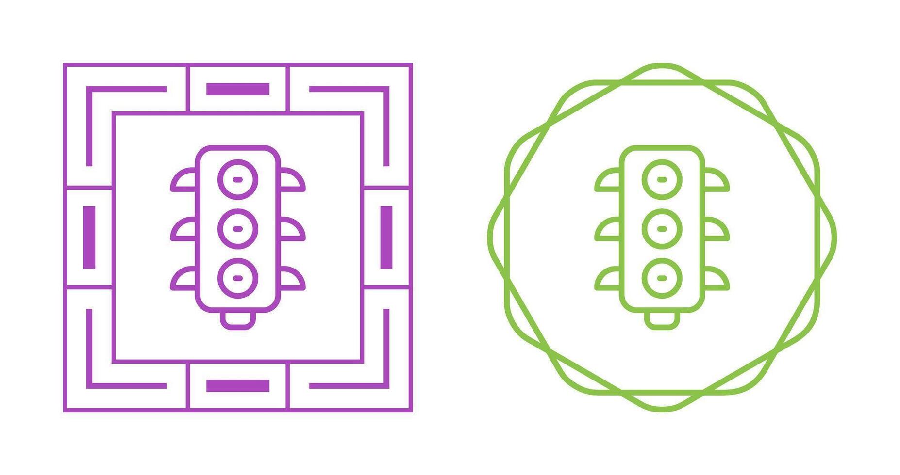 Traffic Lights Vector Icon