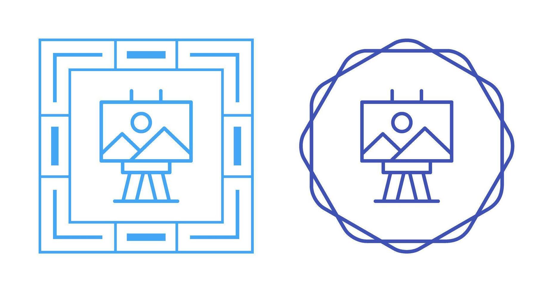 Canvas Vector Icon