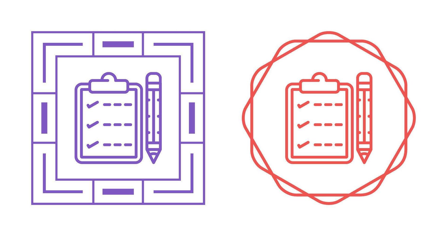 Writing pad Vector Icon