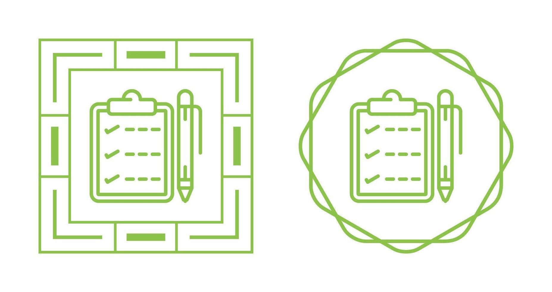 Notepad with pen Vector Icon