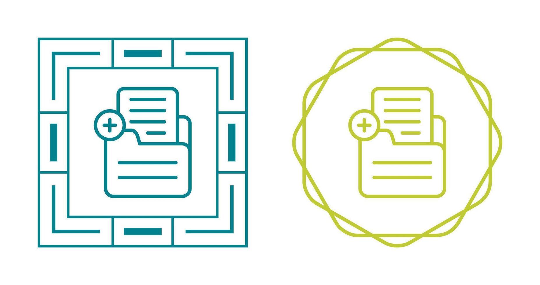Document Add Vector Icon
