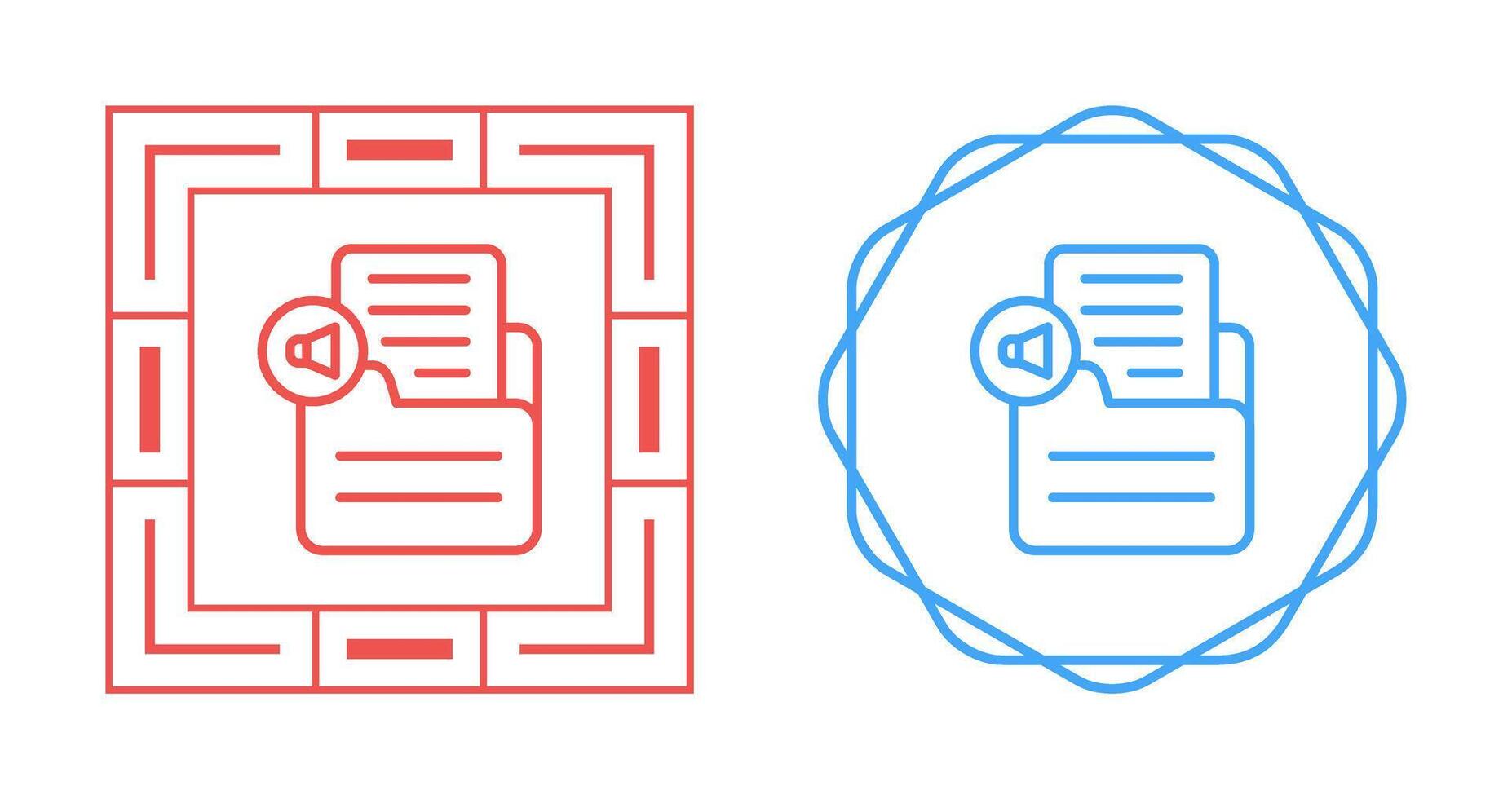 Document Insert Audio Vector Icon