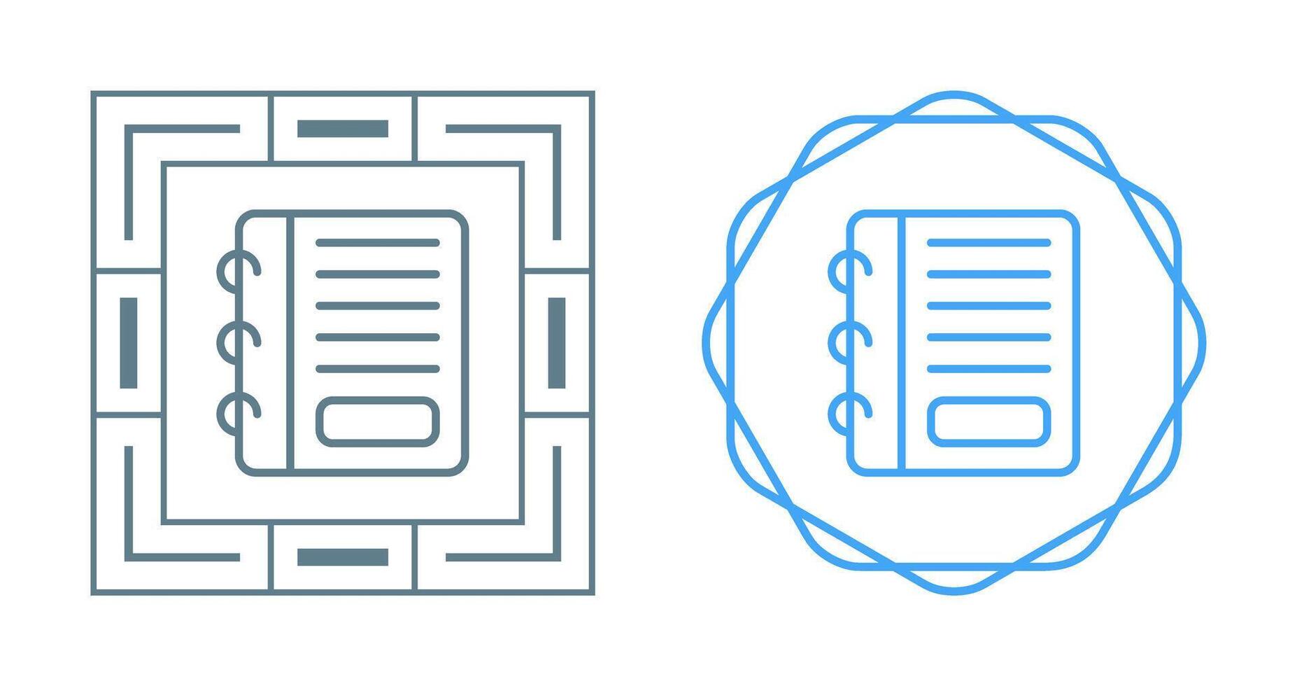 Notepad Vector Icon