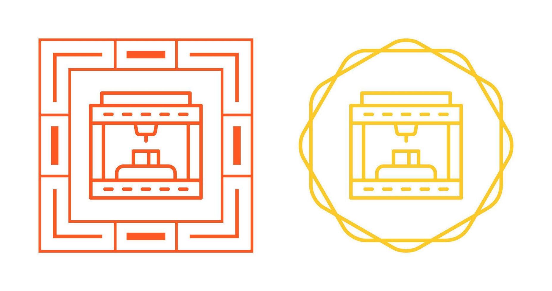 3d Printing Vector Icon