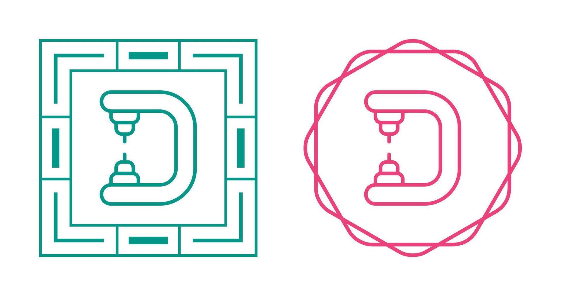 Drill press Vector Icon