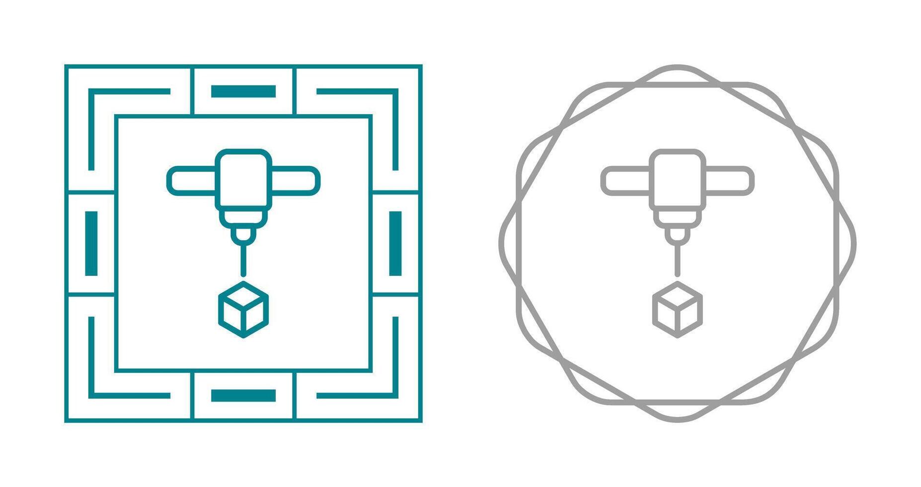 3d Printing Vector Icon