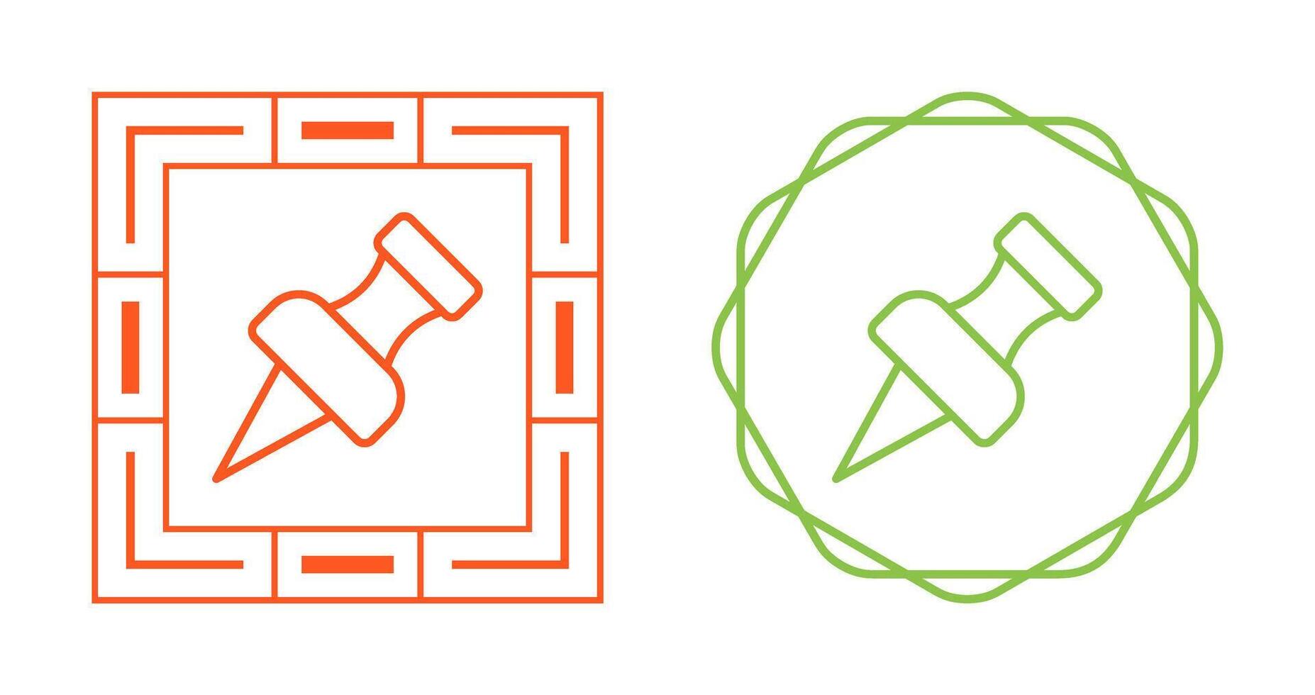 Thumbtack Vector Icon