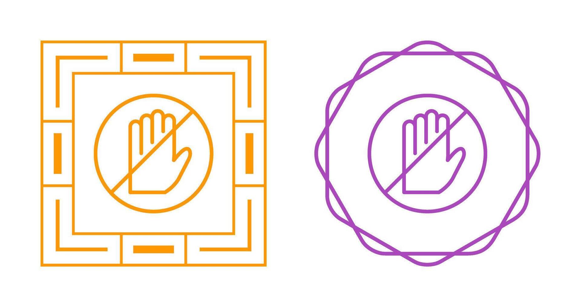 Restriction Vector Icon