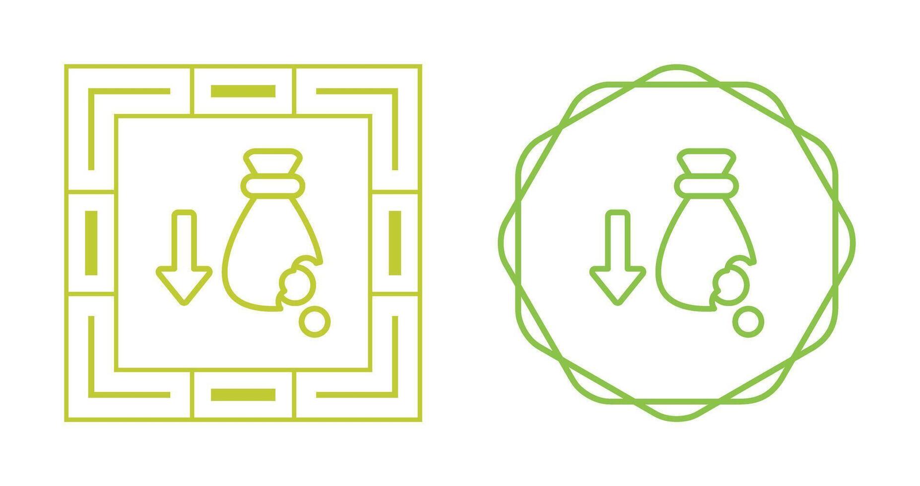Financial Loss Vector Icon