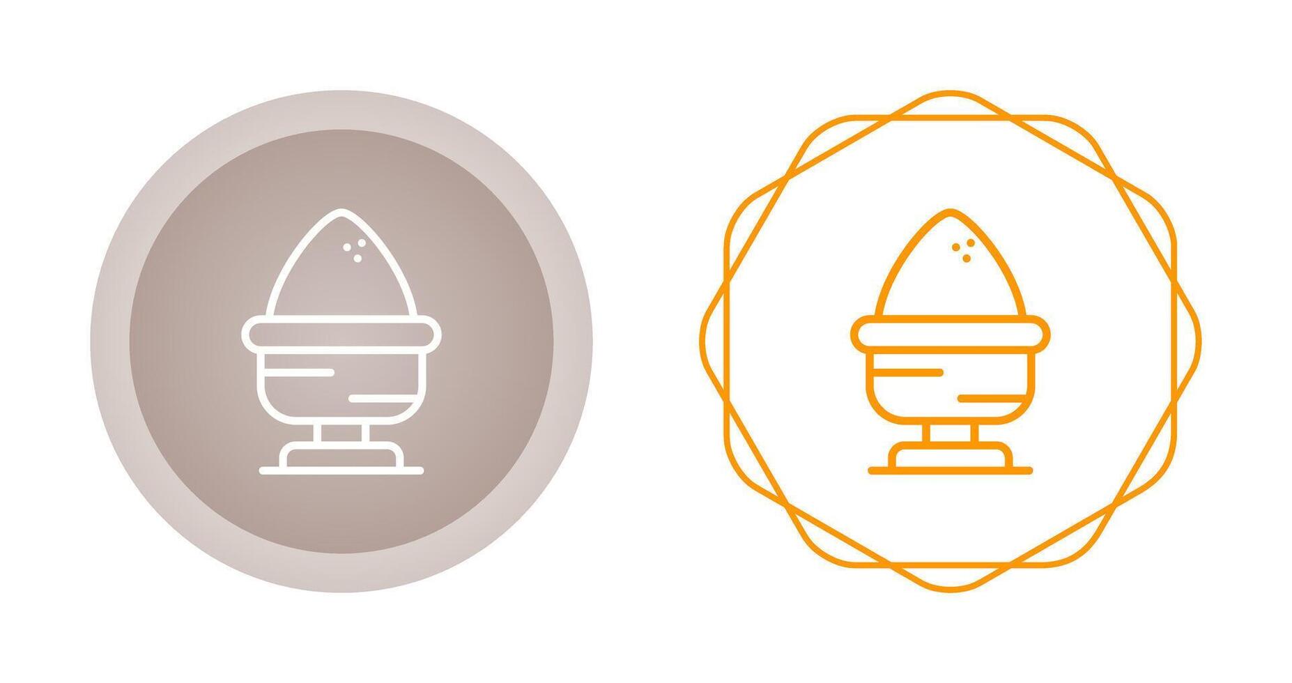 Boiled Egg Vector Icon