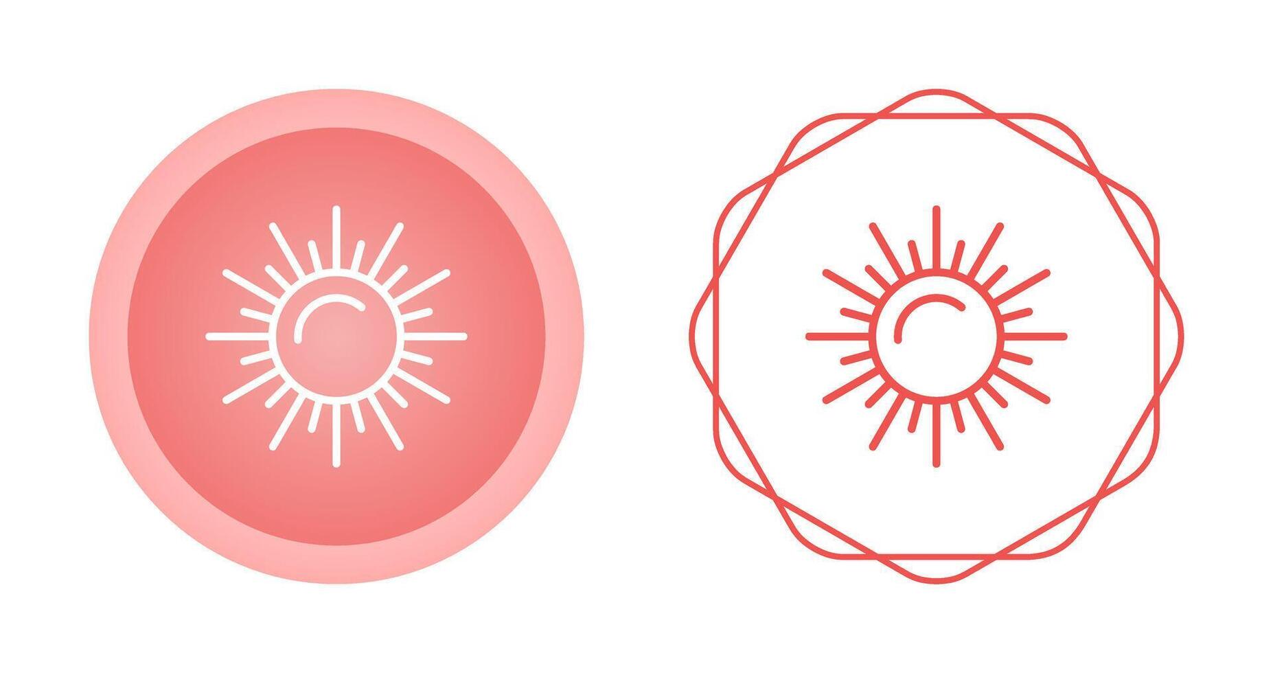 Sun Vector Icon
