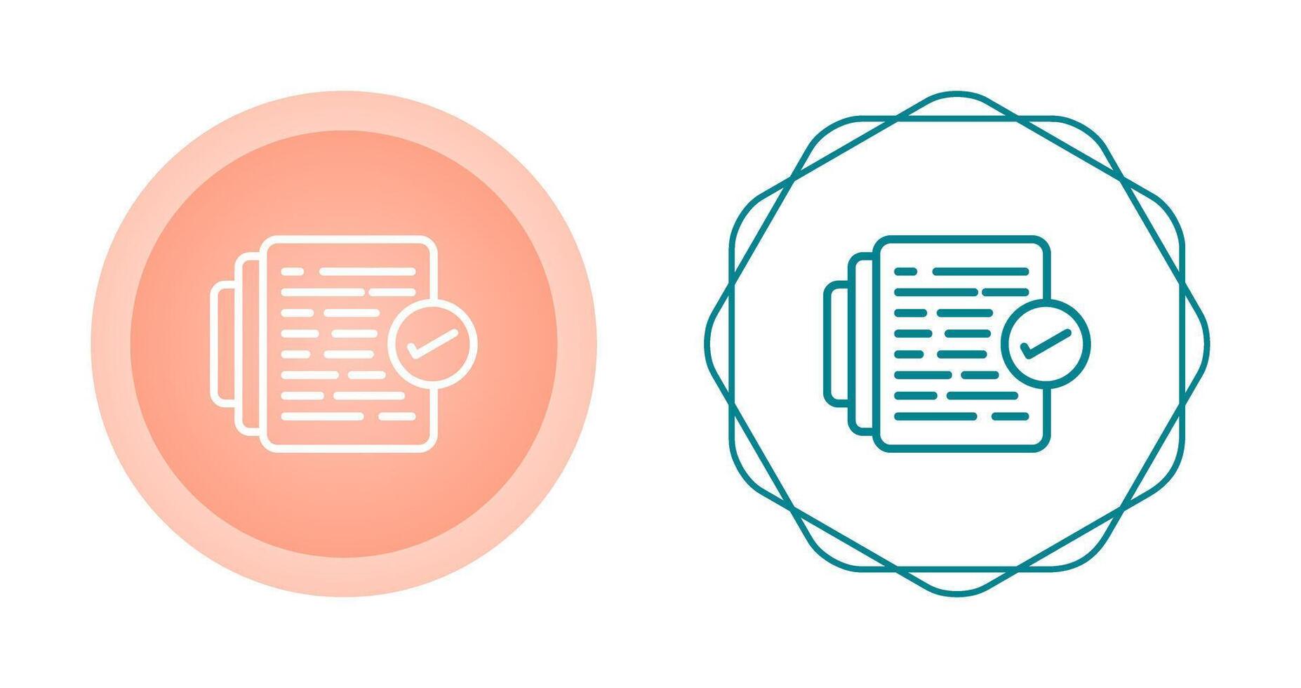 Document Versioning Vector Icon