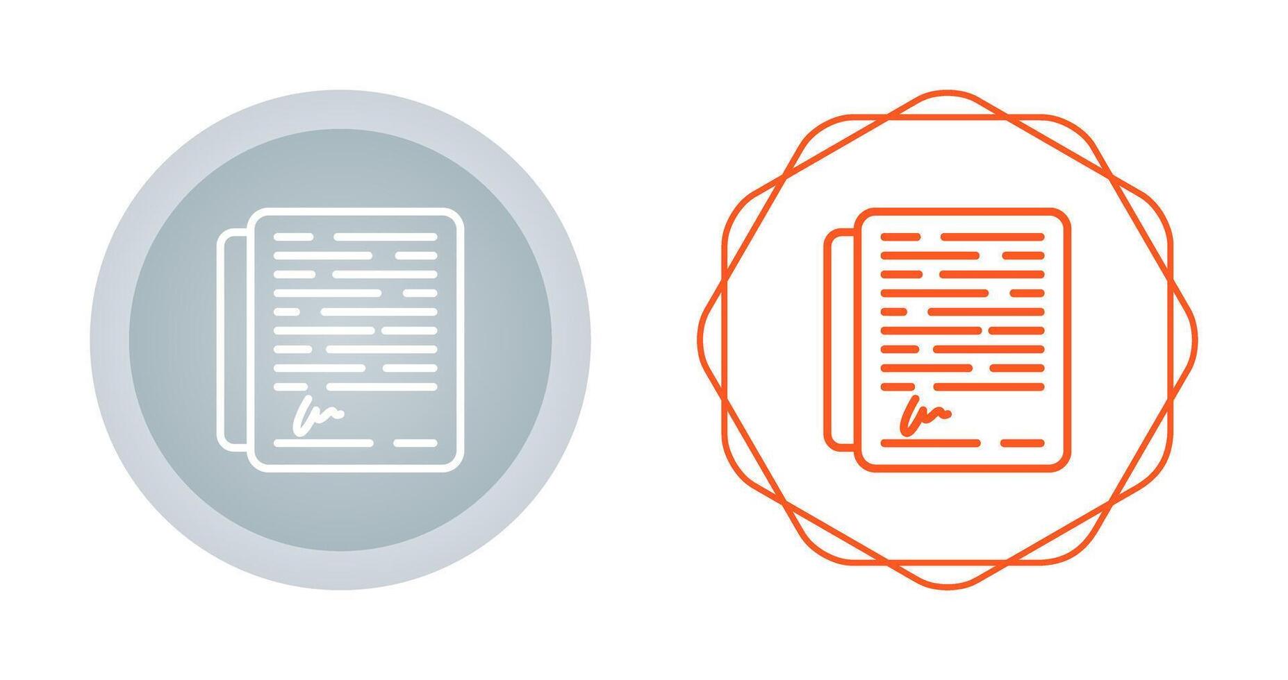 Signature Vector Icon