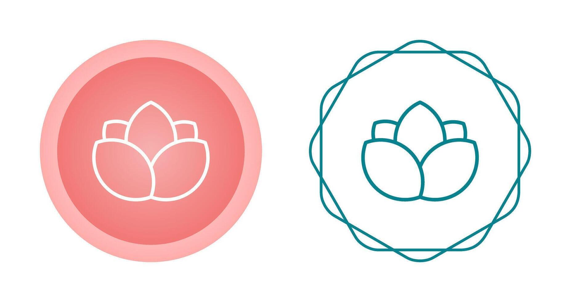 Lotus flower Vector Icon