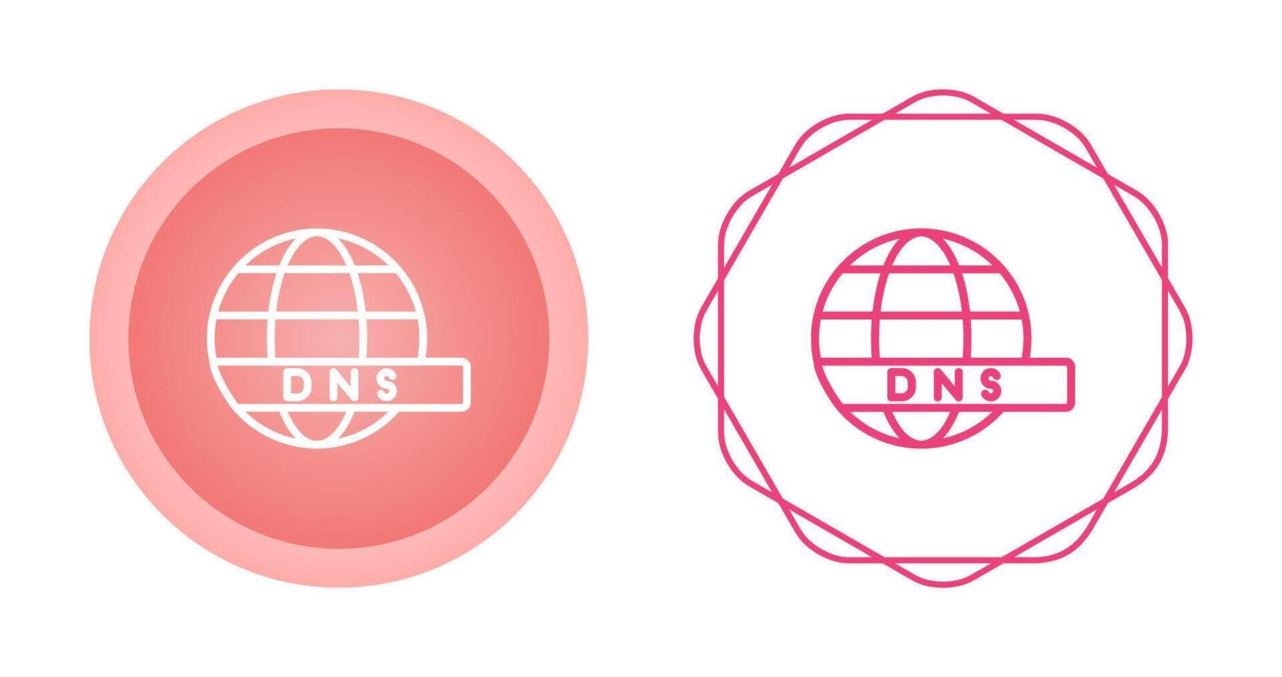 DNS Server Vector Icon
