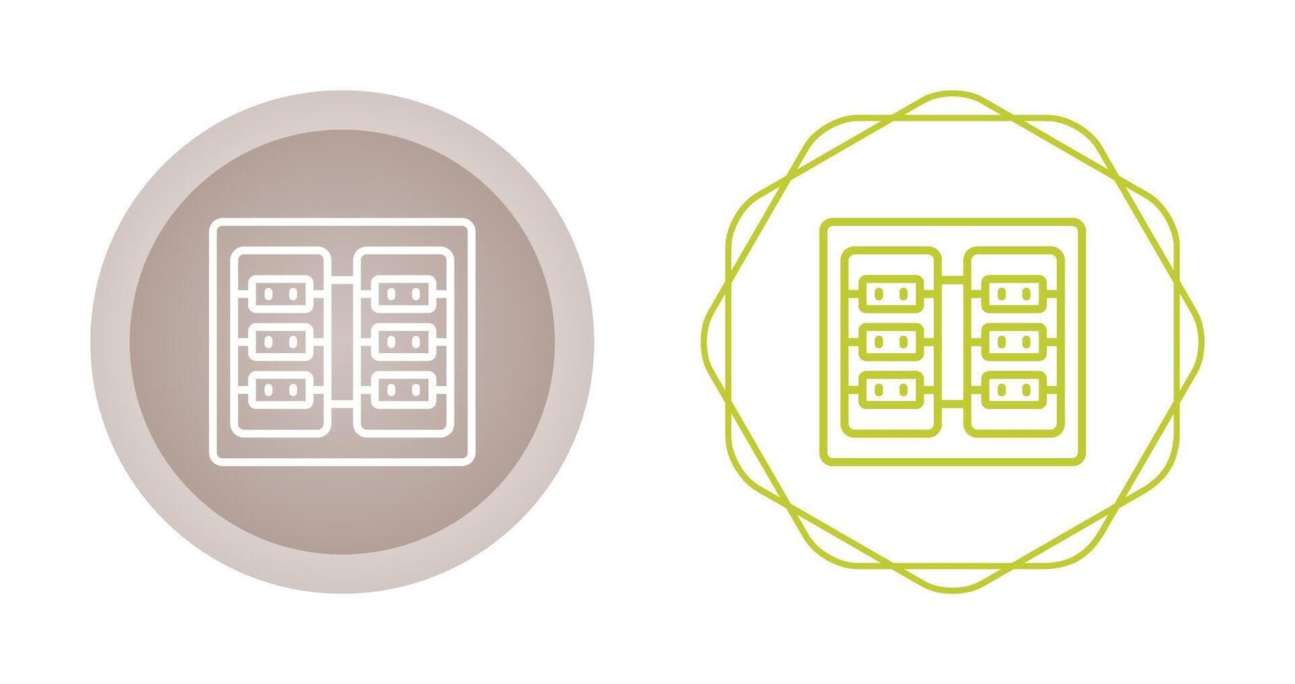 Server Room Vector Icon
