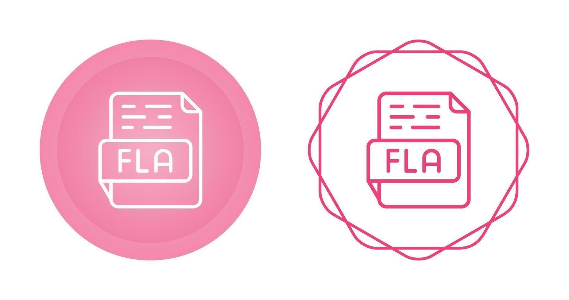 FLA Vector Icon