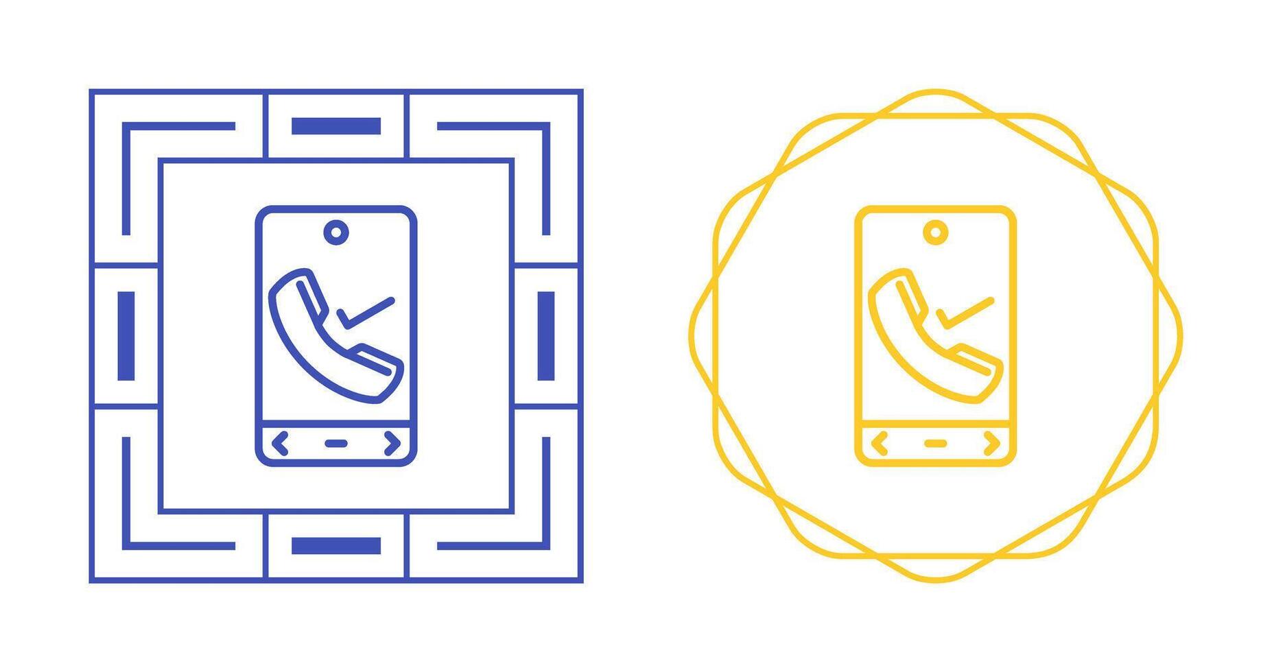 Call Recived Vector Icon