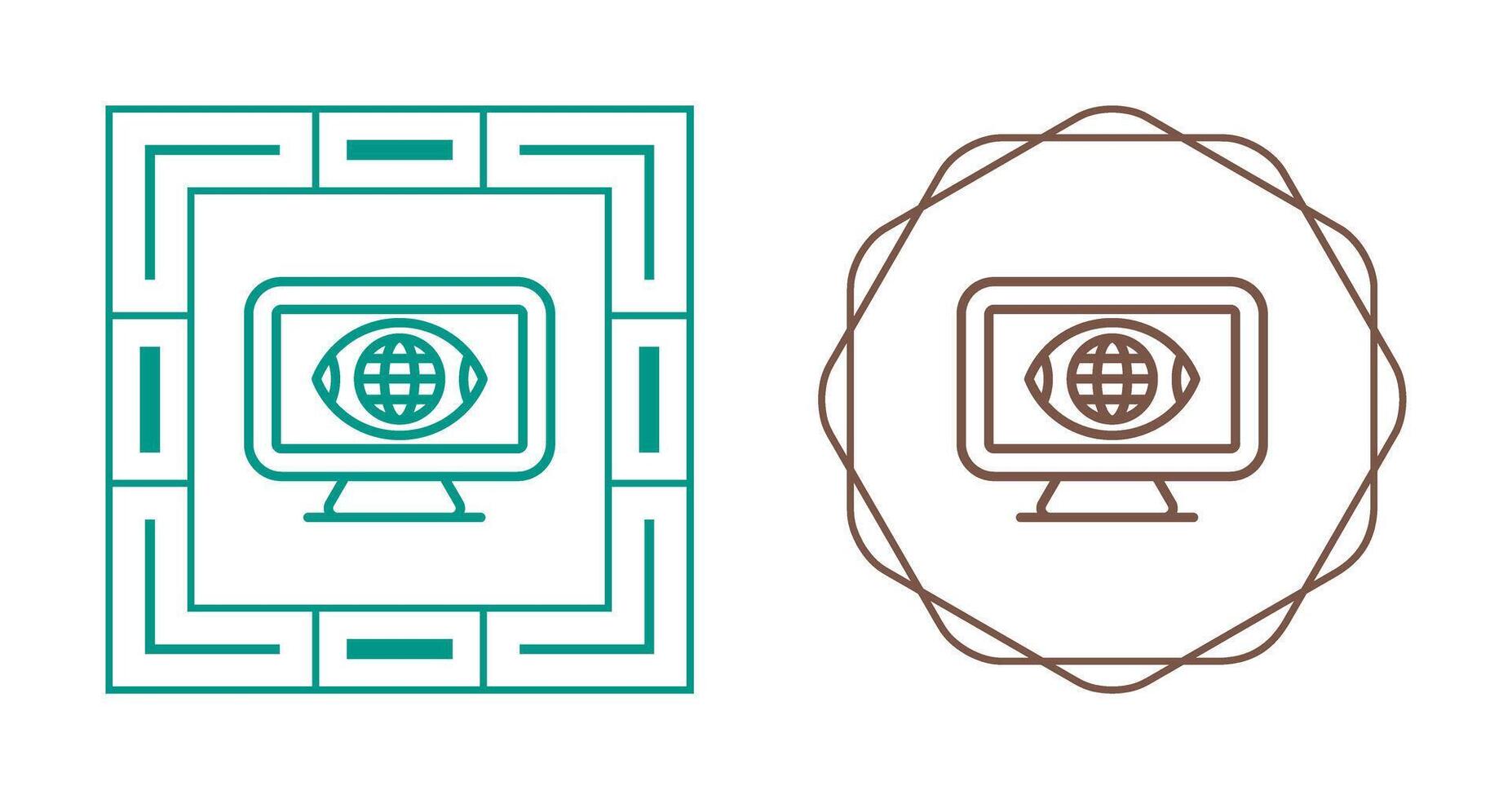 Computer Vector Icon