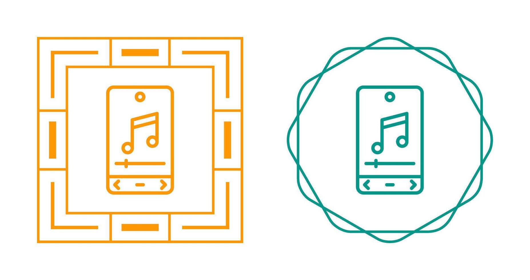 Music Player Vector Icon