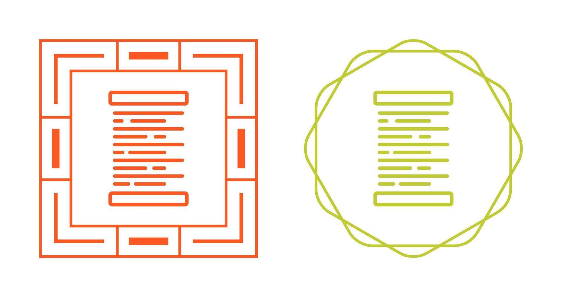 Right Alignment Vector Icon