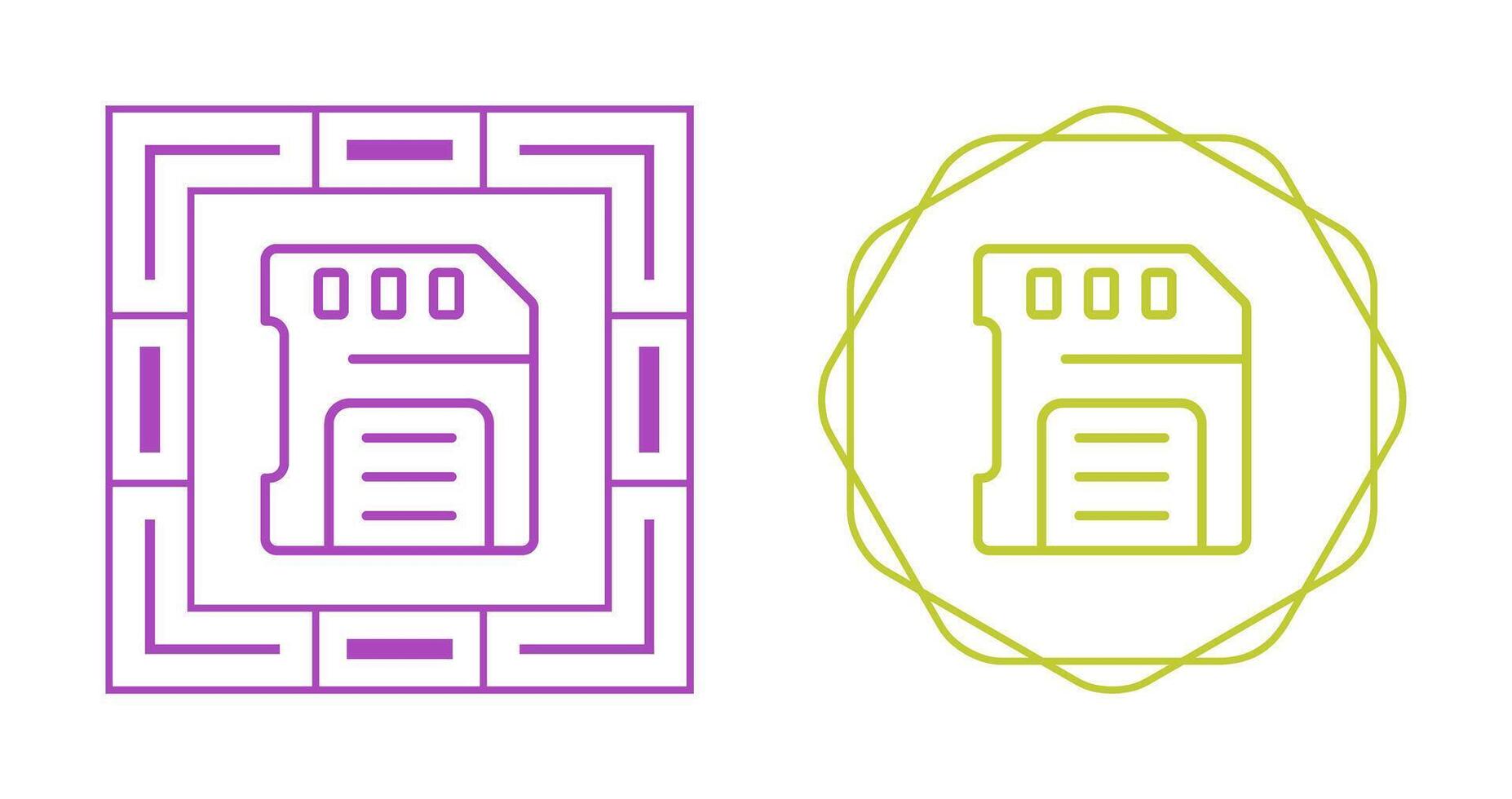 Sd Card Vector Icon